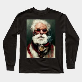 Steampunk Santa Long Sleeve T-Shirt